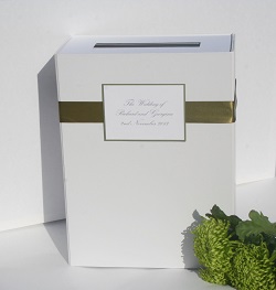 'Classic' Wedding Cards and Gift Token Posting Box 'Classic' Wedding Cards and Gift Token Posting Box